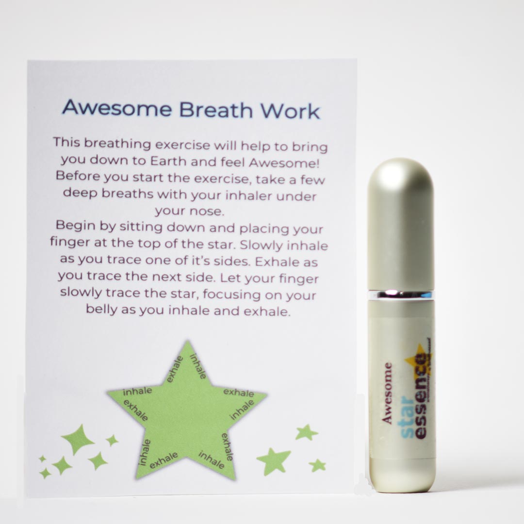 Star Essence Awesome Aromatherapy Inhaler with Breath Work Card