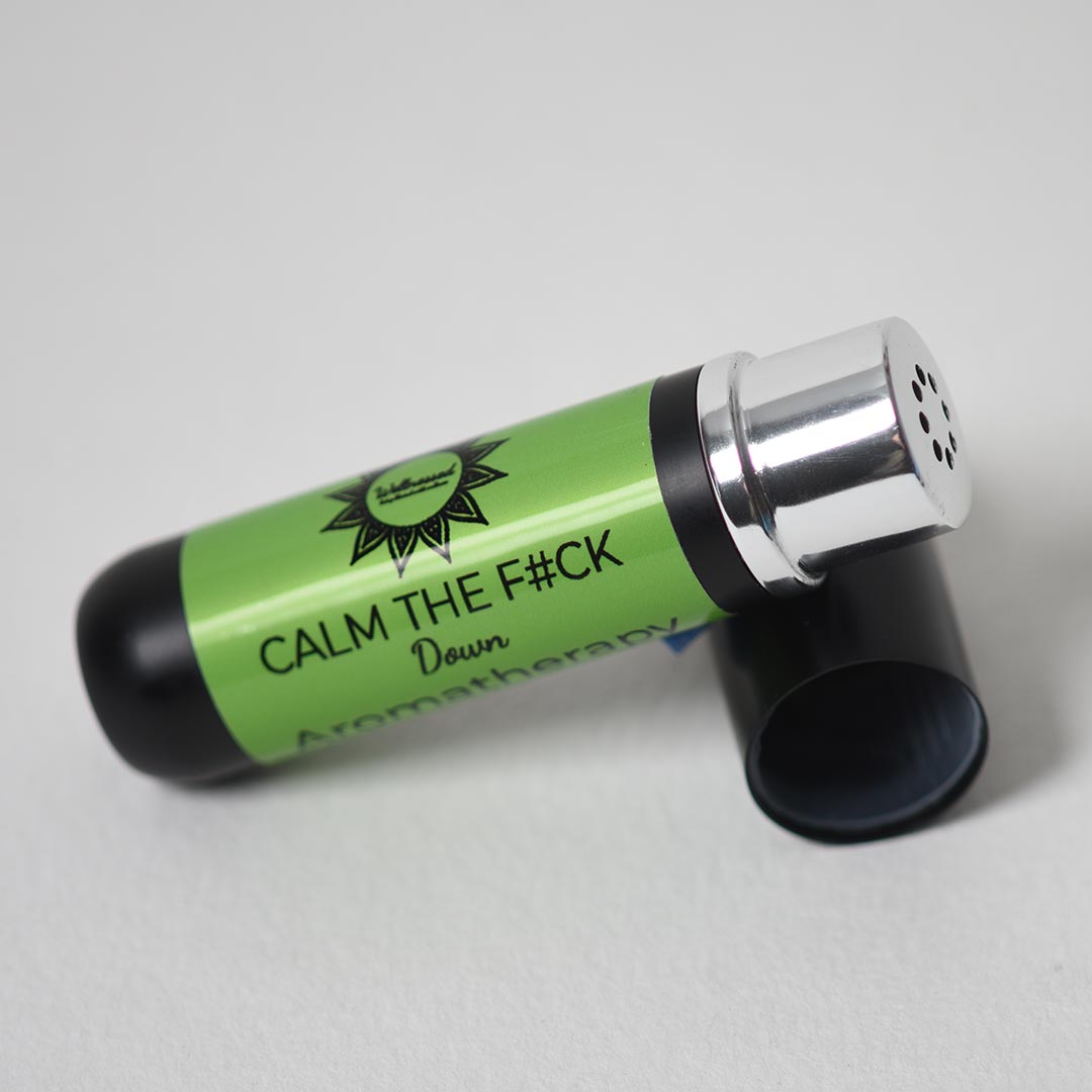 Lemongrass + Lavender Essential Oil Calm Down Aromatherapy Inhaler