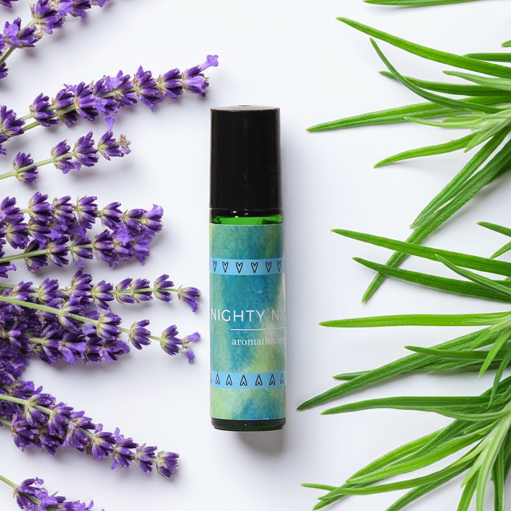 Lavender Vetiver Essential Oil Rollerball for Sleep