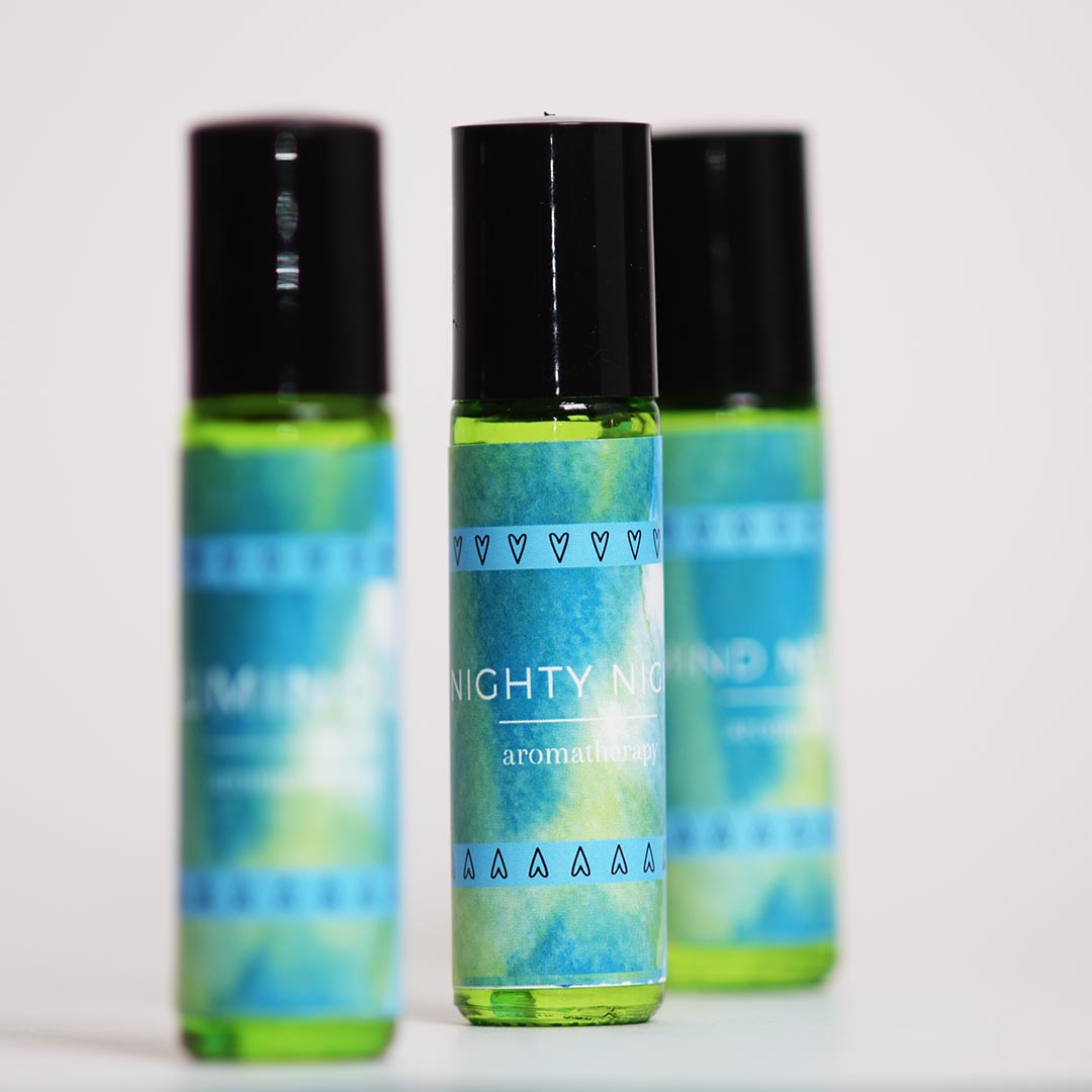Lavender Vetiver Essential Oil Rollerball for Sleep