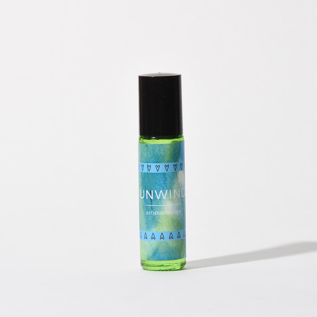 Ylang Ylang + Cedarwood Essential Oil Unwind Rollerball Blend