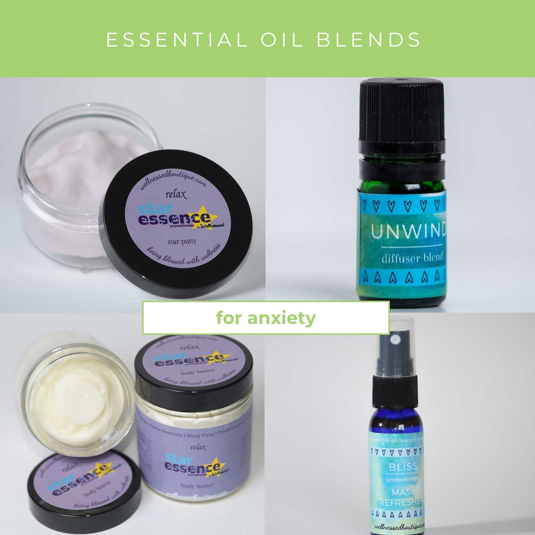 3 Custom Essential Oil Blends for Anxiety and Stress Relief
