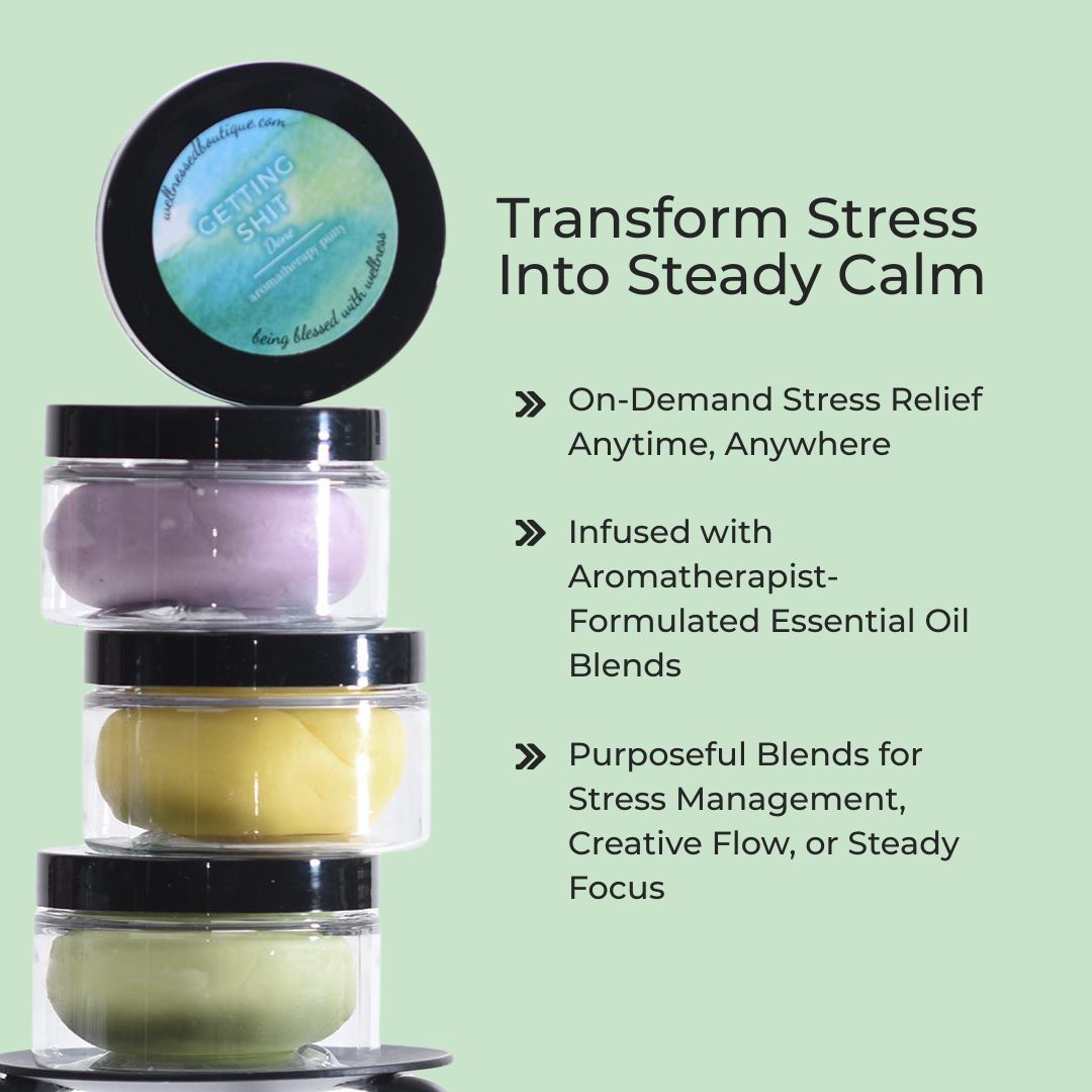 Transform Stress Into Steady Calm with Wellnessed Scented Sensory Putty
