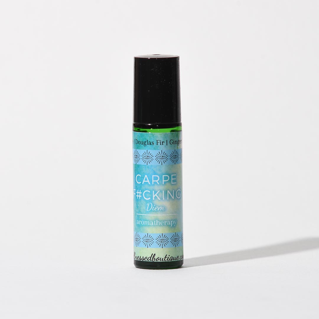 Ginger + Tangerine Essential Oil Carpe Diem Rollerball Blend