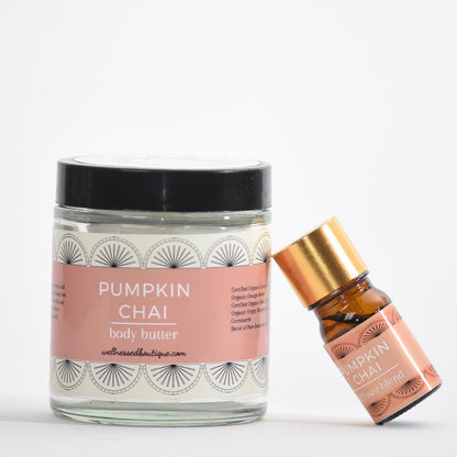 Pumpkin Chai Diffuser Blend and Body Butter Bundle 