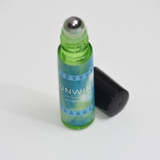 Ylang Ylang + Cedarwood Essential Oil Unwind Rollerball Blend