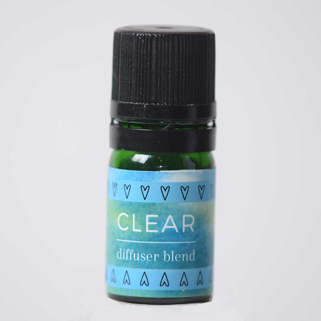 Lemon + Eucalyptus Essential Oil CLEAR Diffuser Blend