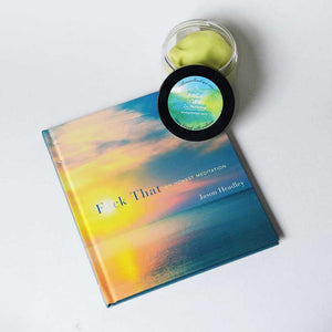 F#ck Off I'm Meditating Aromatherapy Putty with Book