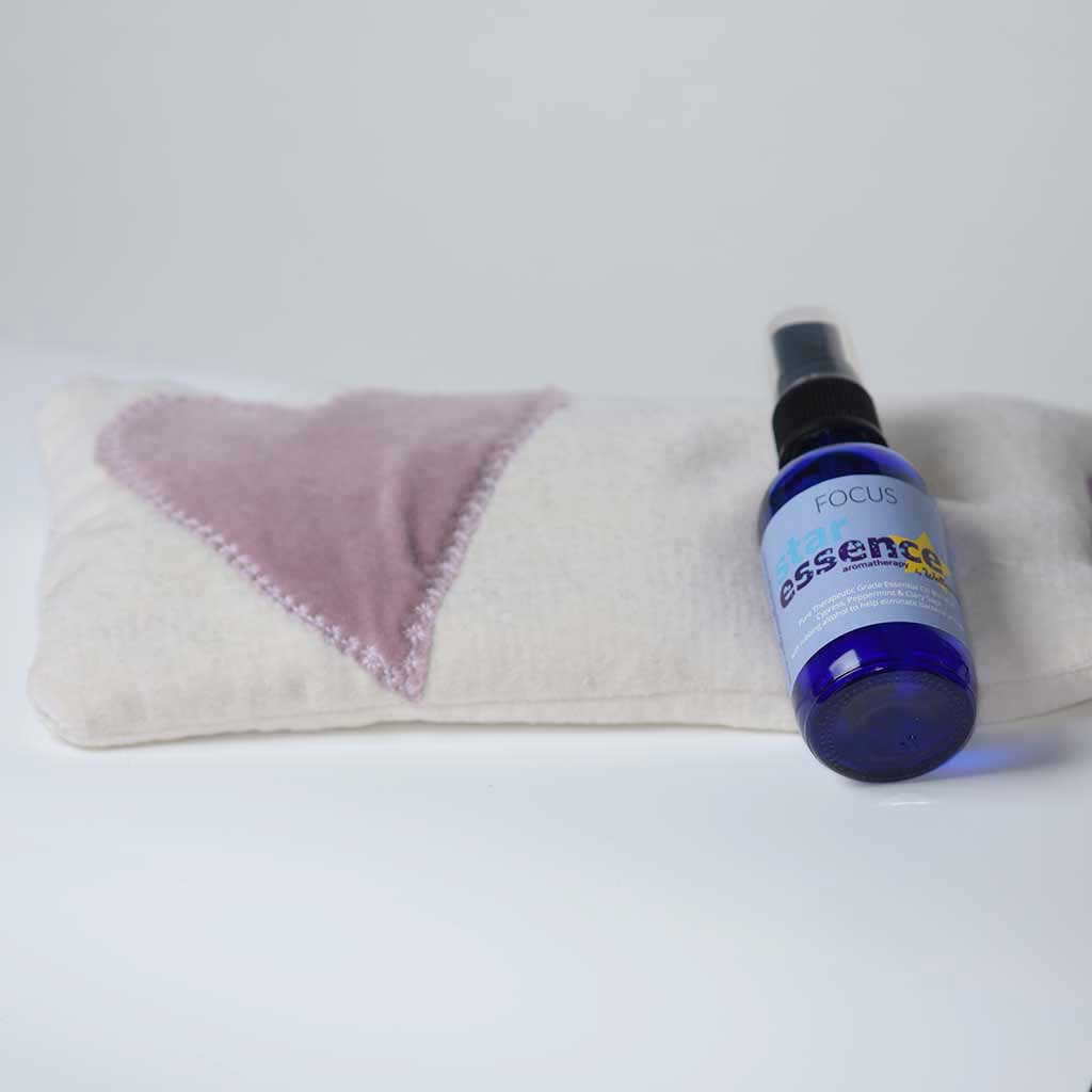 Star Essence FOCUS Aromatherapy Refresher Mist with the Handmade Eye Pillow