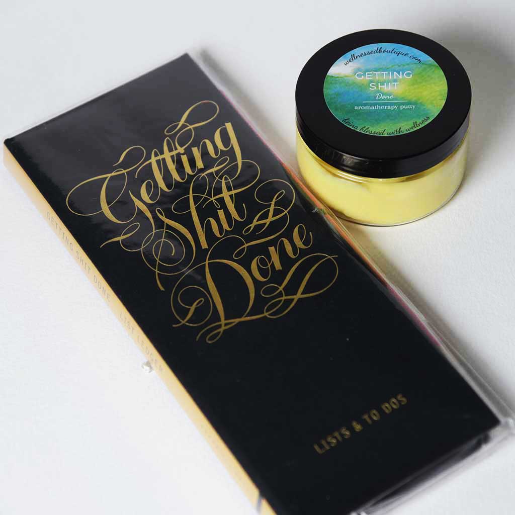 Getting Shit Done Aromatherapy Putty with Book