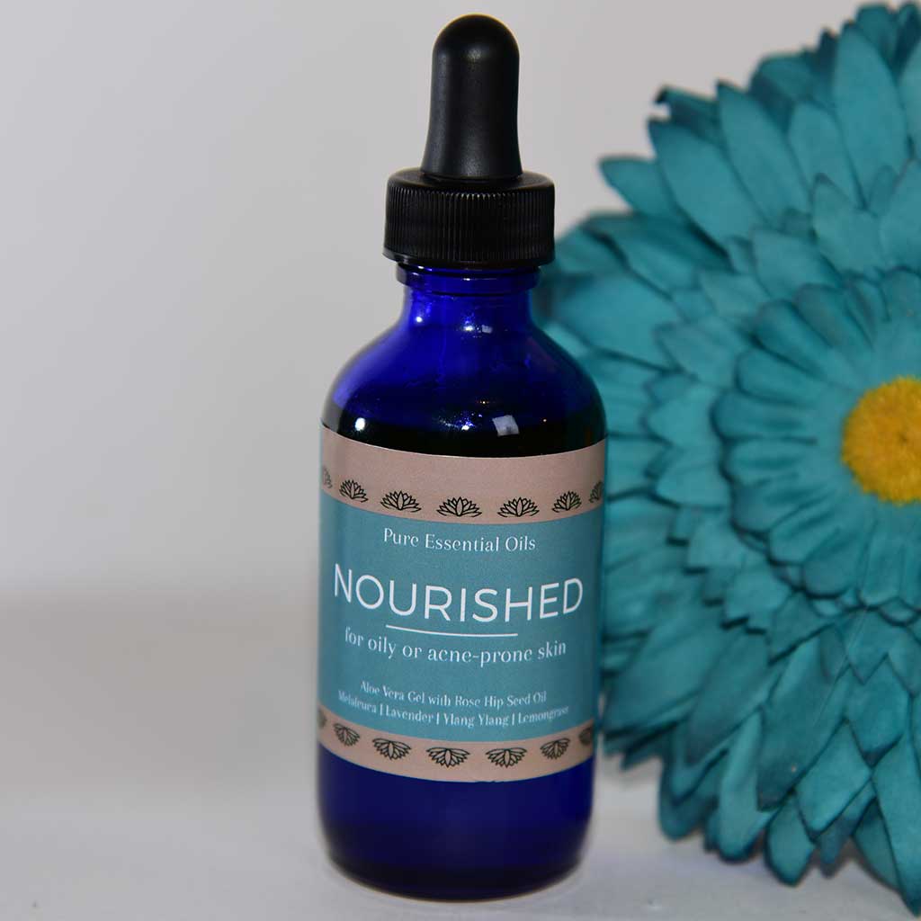 NOURISHED Facial Serum for Oily Acne-Prone Skin