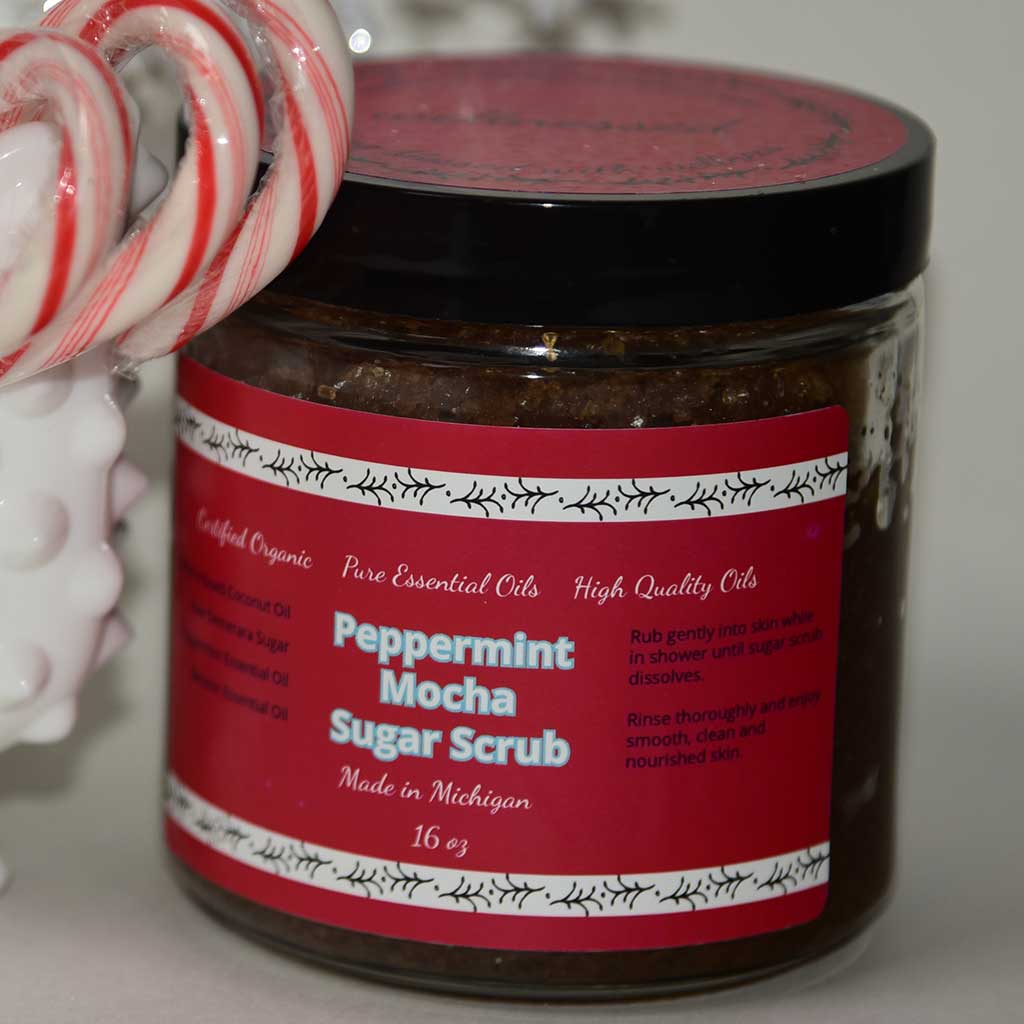 Peppermint Mocha Sugar Scrub